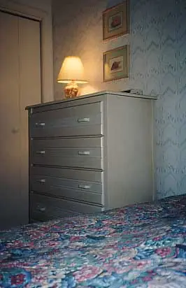 A bedroom in the villa